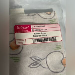 Thirty-One Bunny Tails Apron